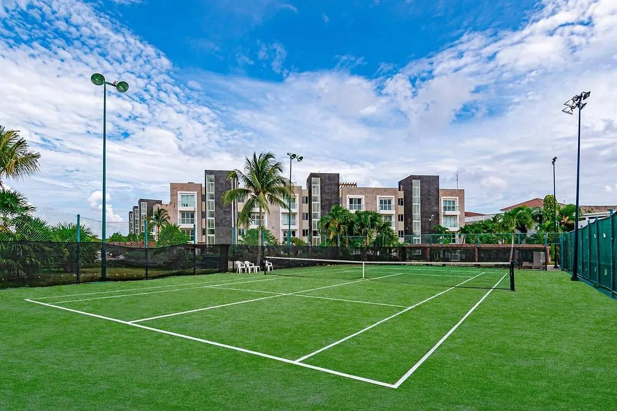 Condo Beach Front 2Br 3Bath Family Big Pool Jacuzzi Tenis Gym Spa Playa del Carmen