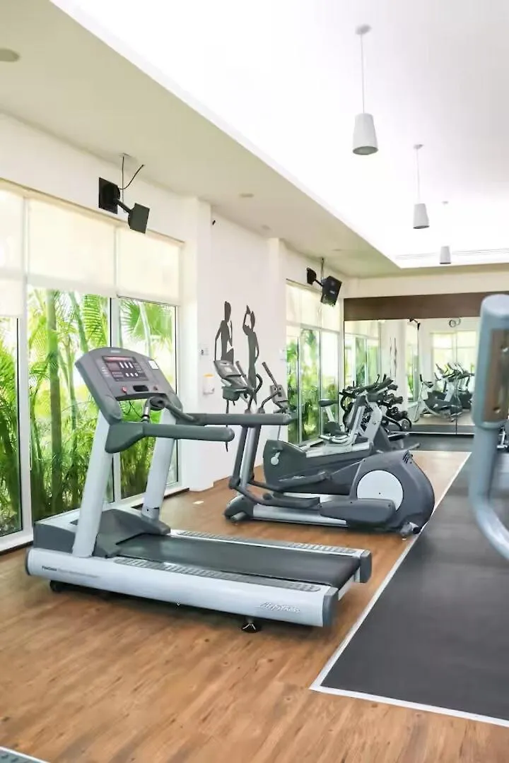 Condo Beach Front 2Br 3Bath Family Big Pool Jacuzzi Tenis Gym Spa Playa del Carmen 0*,