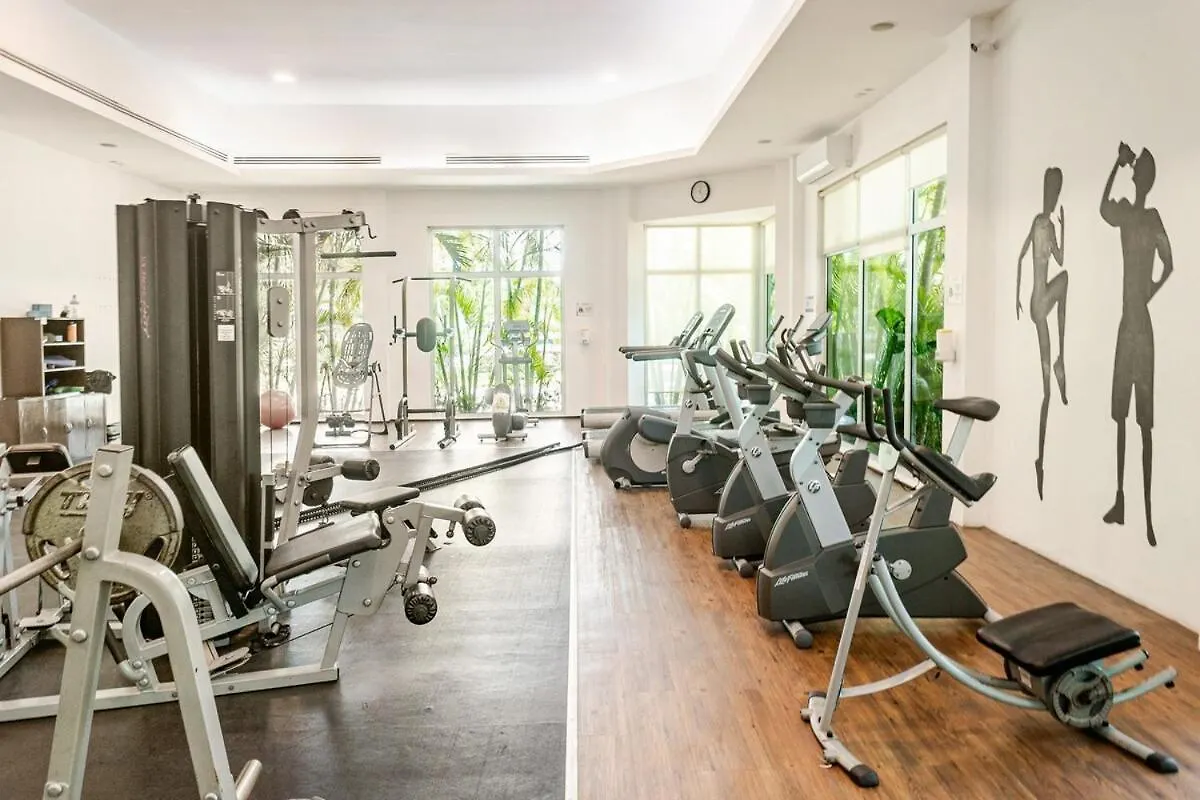 Condo Beach Front 2Br 3Bath Family Big Pool Jacuzzi Tenis Gym Spa Playa del Carmen 0*,